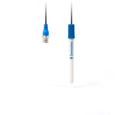 Sensorex S175CD/BNC 스피어팁 pH 센서 - 정면